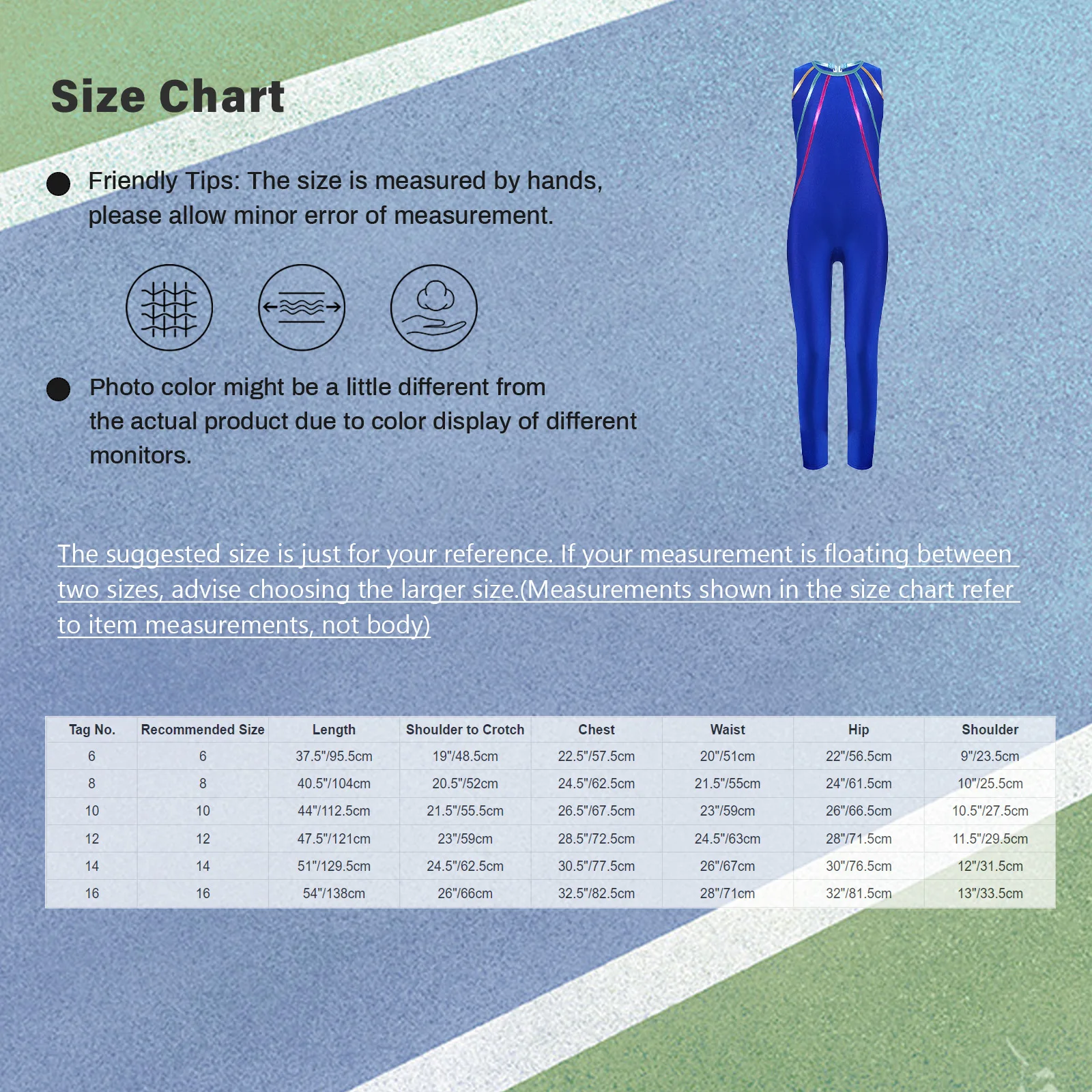 Kids Long Sleeve Rhinestone Ballet Leotards Bodysuit Gymnastics Jumpsuit For Girls Teen  Figure Ice Skating Jumpsuits Unitard