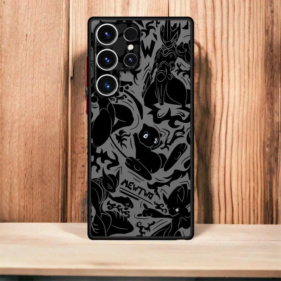 Anime Pokemons G-Gengar Case for Samsung Galaxy S24 Ultra S23 Plus S25 S22 S21 FE S20 Note 20 S9 S10 Silicone Phone Cover - náhled 3