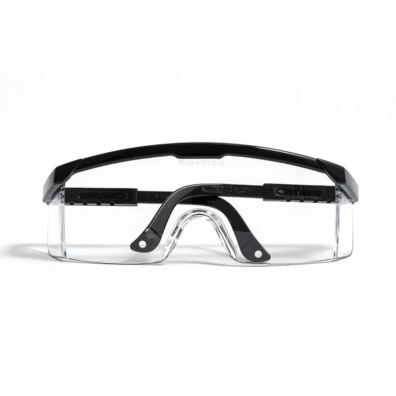 T Schutzbrille Schutzbrille Labor Augenschutz Schutzbrille klare Linse Arbeitsplatz Schutzbrille Anti-Staub-Zubehör