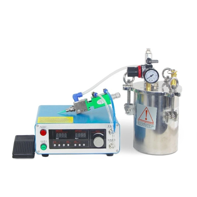 Single-component UV silicone gel, white latex, epoxy glue filling machine, single-liquid plunger valve glue glue dispensing