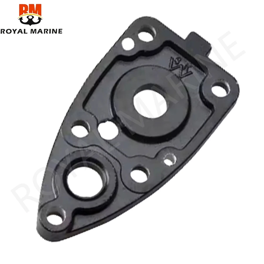 6E0-45321 Aluminium Plaat, Waterpomp Plaat 6E0-45315 Pakking Voor Yamaha Buitenboordmotor 4HP 5HP 6E0 6E3 6E0-45321-01-5B Vervangt
