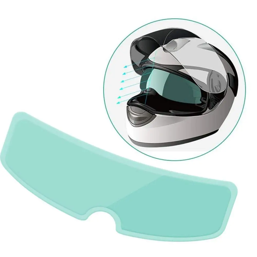 6 Type Helmet Clear Anti-Fog Patch Film Universal Lens Film For Motorcycle Visor Fog Resistant Moto Racing Accessories