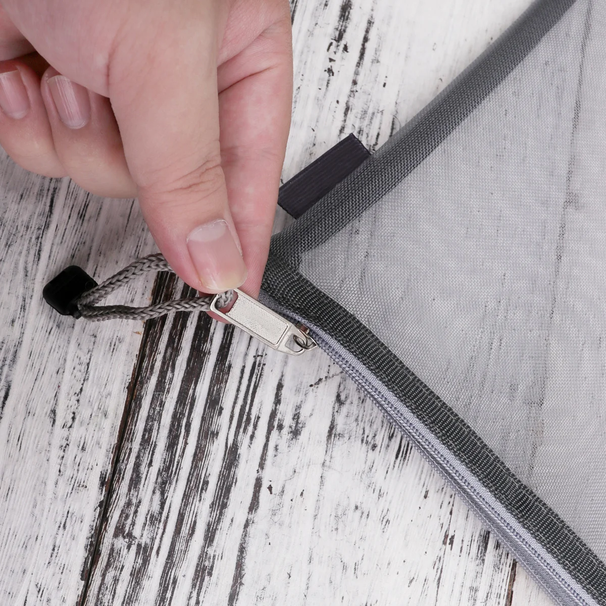 5Pcs Solid Reusable Mesh Stationery Bag Pencil Pouch A4 A5 A6 for Office School Documents Storage Mesh File Bag