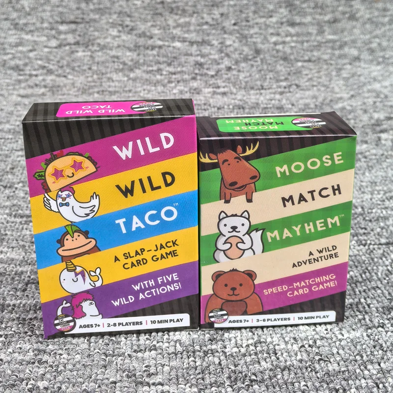 

Card Game Hilarious, Fast-Paced Slap-Jack Card Game, Teens, and Adults. Family Friendly Party Game. Great Gift 2-8 Players, 10 m