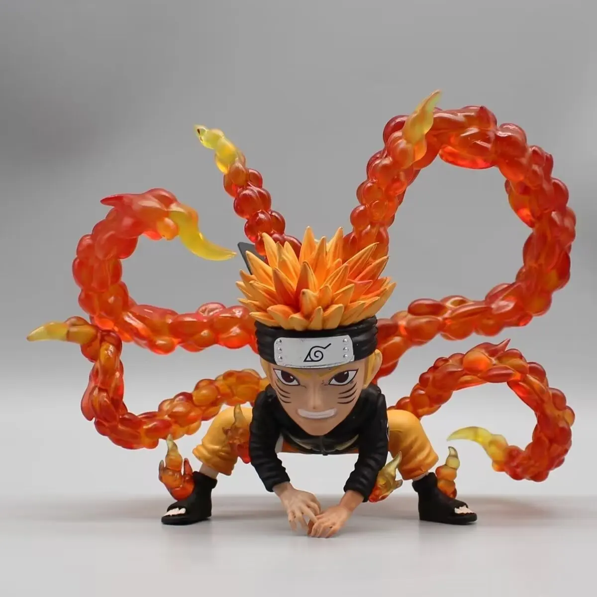 13.5Cm Gk Naruto Figura Levenslange Serie Vierstaartige Berserk Naruto Model Actiefiguur