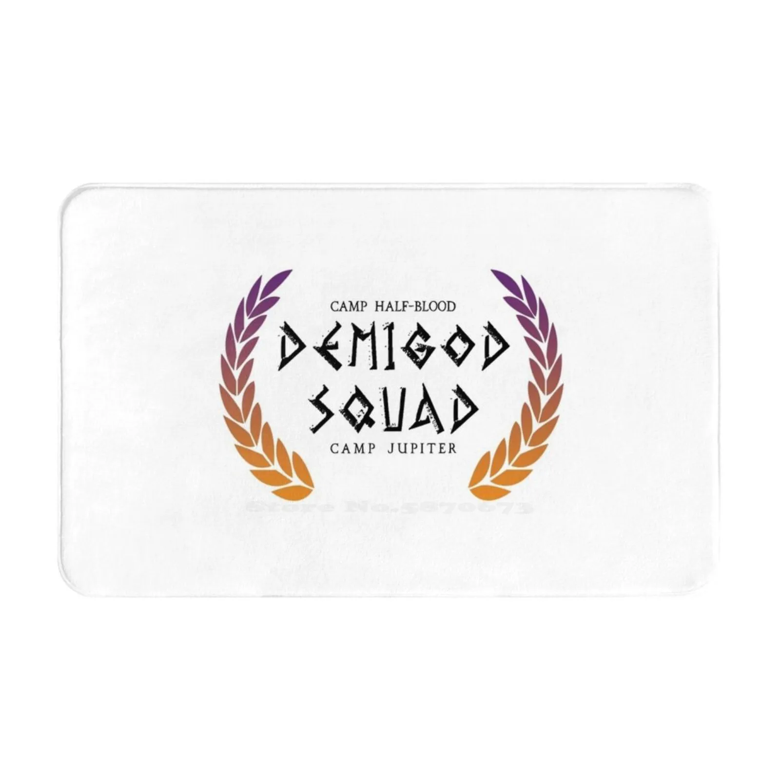 Demigod Squad. 3D Household Goods Mat Rug Carpet Foot Pad Percy Jackson Demigod Squad Camp Half Blood Chb Camp Jupiter Pjo