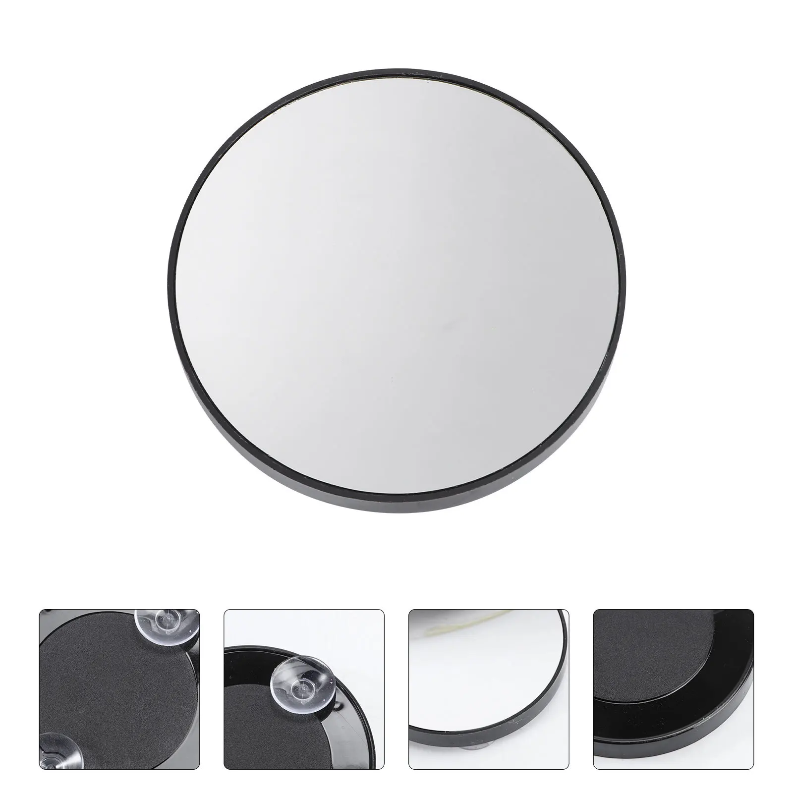 

3.5inch 15x Magnifying Suction Mirror High Definition Makeup Mirror for Tweezing Shaving Lens Home Travel