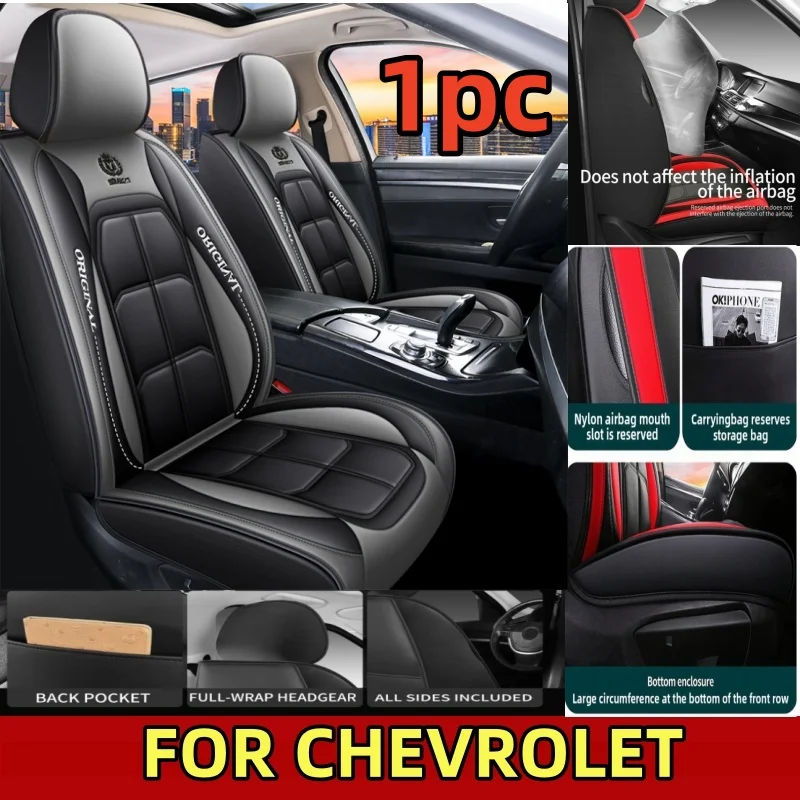 

Чехлы на автомобильные сиденья CHEVROLET, передние одноместные чехлы на сиденья полностью покрытые искусственной кожей и водонепроницаемыми.