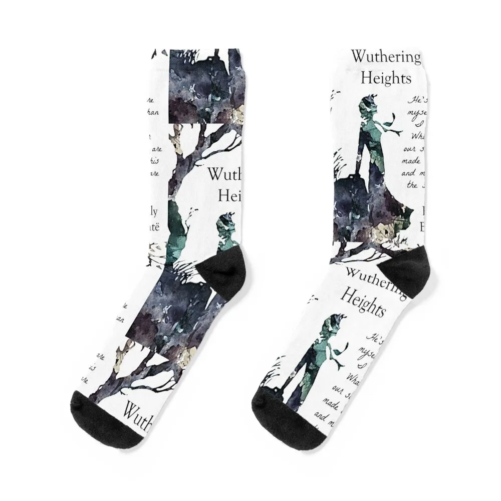 

Wuthering Heights, Emily Bronte Socks Run designer brand Heating sock Men's Socks Luxury Women's