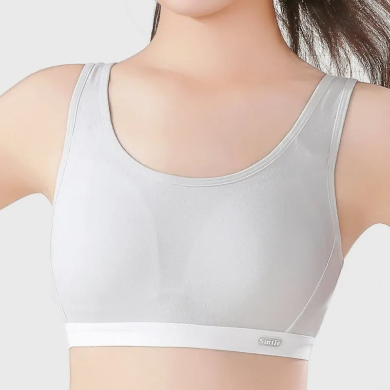 Girls Sports Bra Top Push Up Fitness Fixed With Pad Yoga Bra Underwear Sport Tops For Women Breathable Running Vest Gym Wear