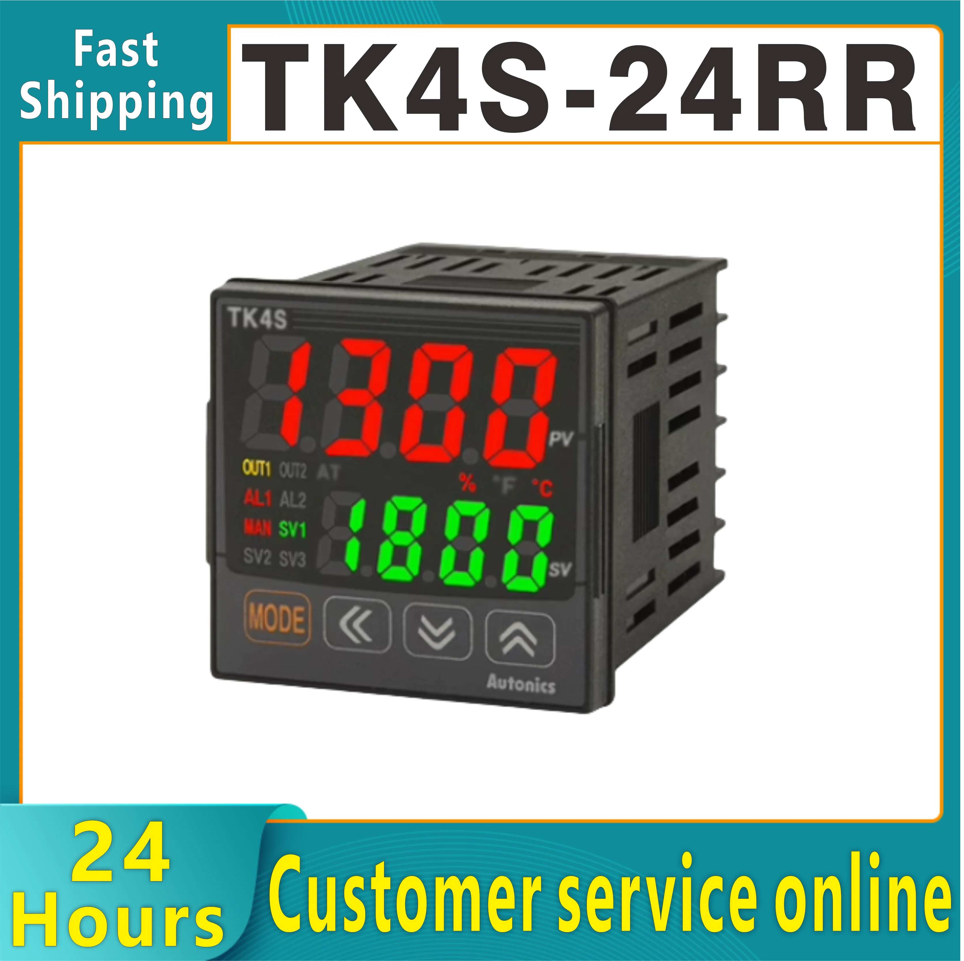 

Original AUTONICS Temperature Controller TK4S-24RR Digital Temperature Controller