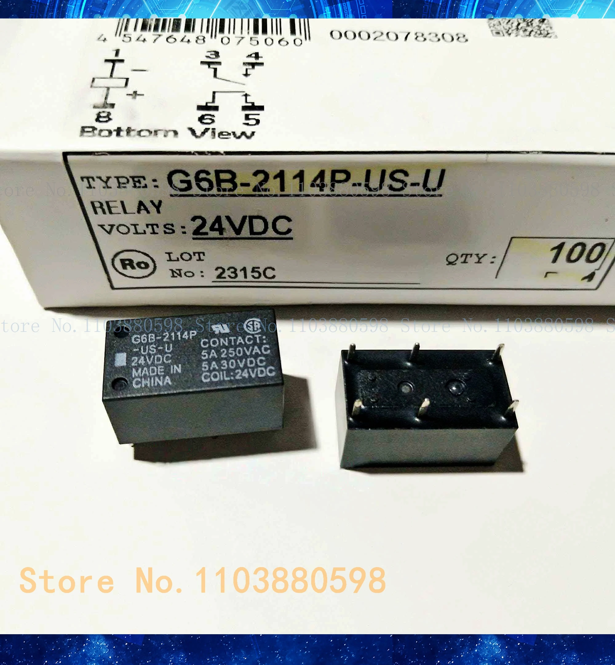 G6B-2214P-Us-U 24Vdc