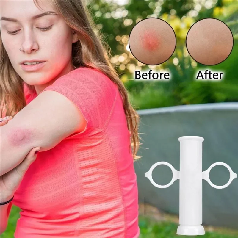 Insect Bite Suction Venom Extractor Vacuum Bite Sucker For Bee Wasp Mosquito Bites Outdoor Emergency First Aid Survival Tool view 4