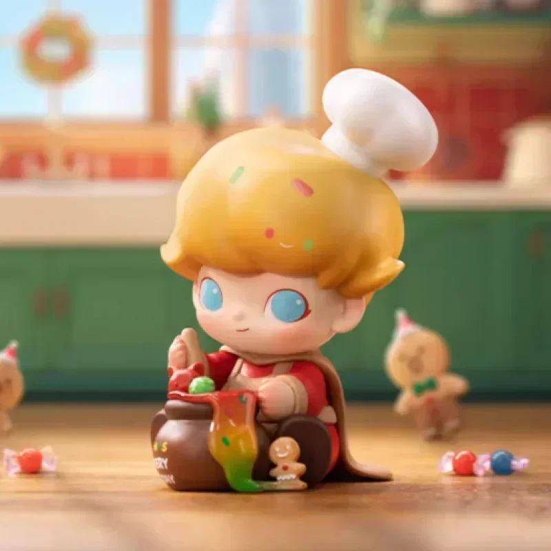 

POP MART Dimoo Letters from Snowman Series Blind Box Anime Action Figure Collectible Figurine Home Decor Ornament Gift for Fans