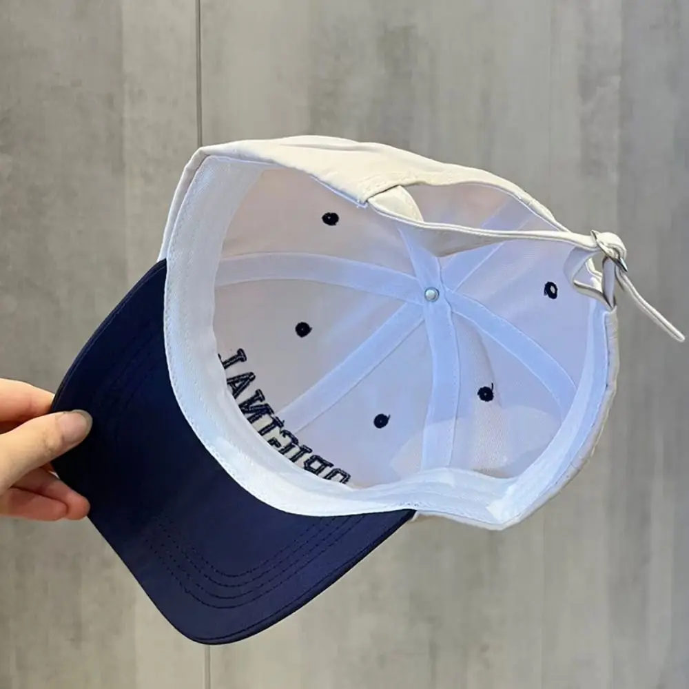 ใหม่ตาข่ายเป็ดลิ้นหมวกระบายอากาศป้องกันแสงแดดเบสบอลหมวกปรับสบายๆหมวกเด็ก