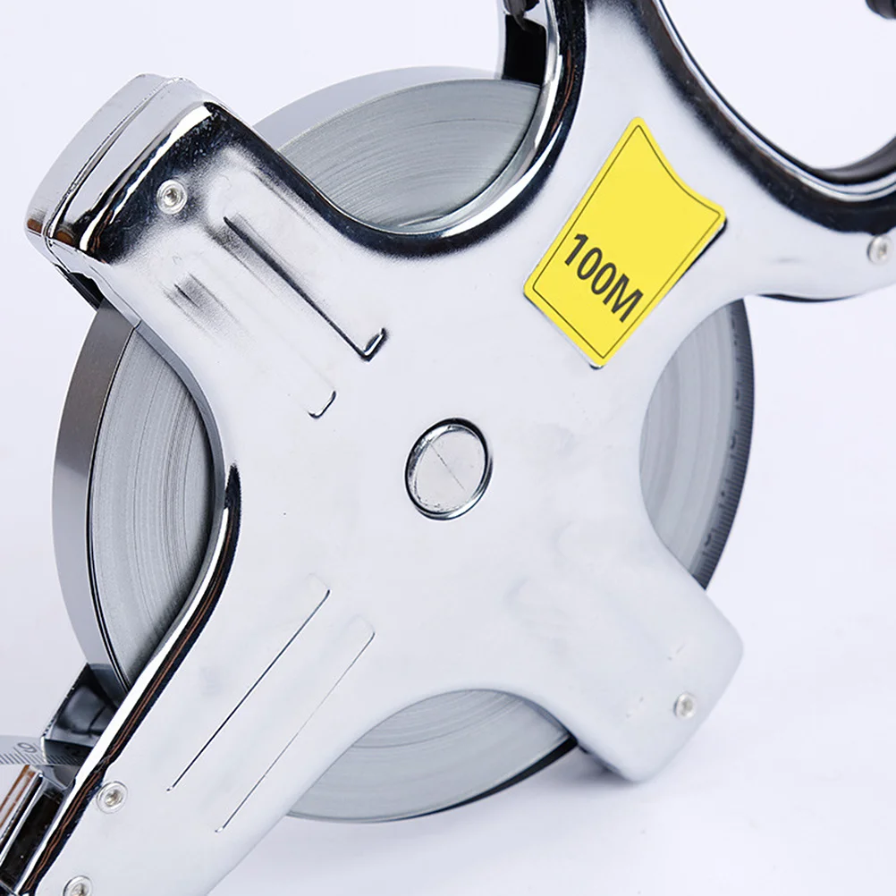 

Multipurpose 100M Stainless Steel Tape Measure Ergonomic Design Construction Carpenter Woodworker Measuring Tool Retractable