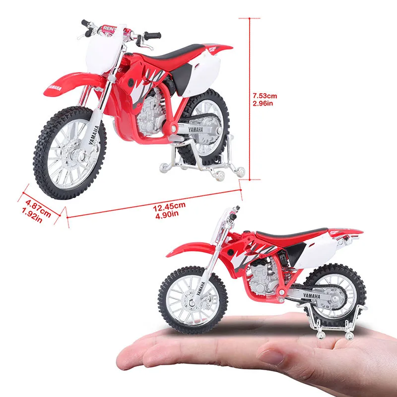 Maisto 1:18 yamaha YZ-450F genuine motorcycle static model die cast car collectible gift toy juguetes toy car