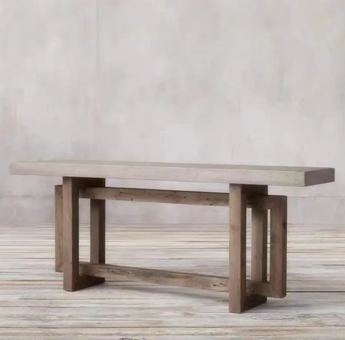 

#h forItalian Modern Premium Solid Wood Console Table Gold Luxury Creative Home Furniture for Villa Living Room Dining