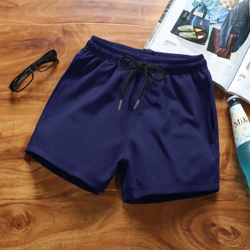 Men Running Shorts Boxers Gym Short Swimming Workout Elastic Sports Outdoor Casual Summer Beachwear Homme Pants