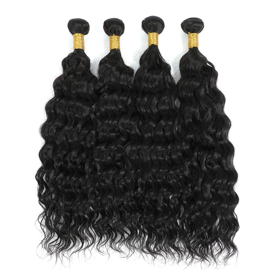

#1b Natural Wave Human Hair Bundles 12A Brazilian Raw Hair Unprocessed Double Weft Weaving Raw Hair Extensions #1B Natural Color Hair Bundles 8-30 Inch 2 3 4 Bundles Deals For Women Daily Use Birthday Holiday Gift Popular Hairstyles Can Be Dyed And Permed