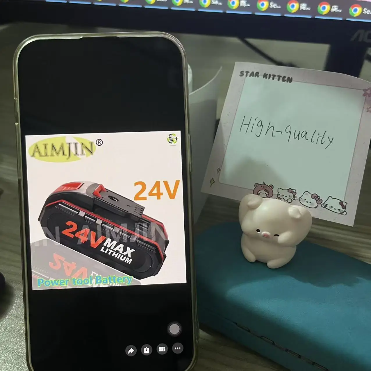 

24V 2.0Ah 18650 Lithium Battery Electric Tools Power Bank for Wireless Wrench Mini Chain Saw Electric Drill And More