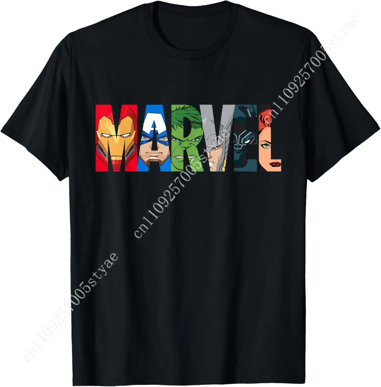 

Marvel Logo Avengers Super Heroes Mens Womens T-Shirt