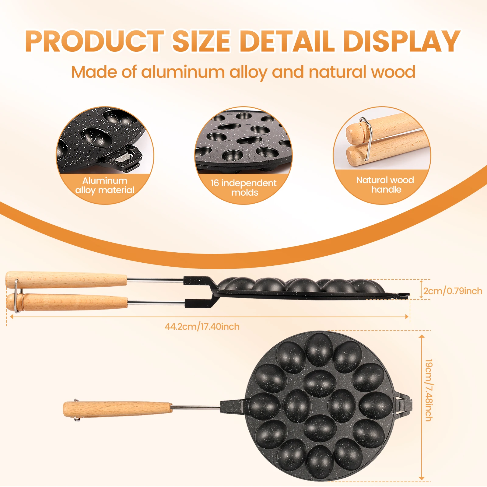 16 Holes Cookie Mold Nonstick Nut Walnut Cookie Maker Walnut Shaped Chocolate Molds Cake Pudding Fondant Mold Cookie Baking Tool