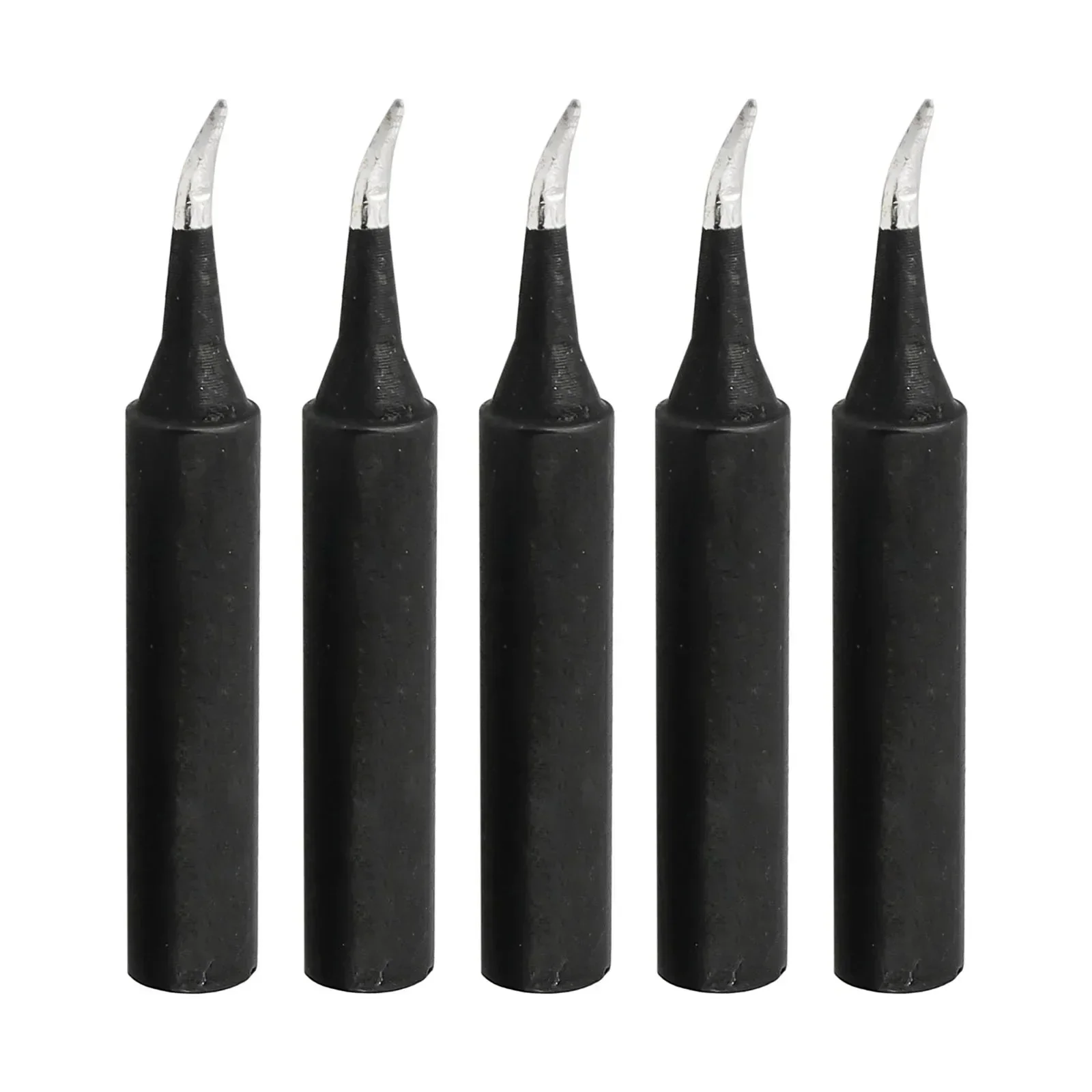 

5 PCS 900M-T Soldering Iron Tip Leadfree Solder Tips Welding Head SI/I/B/K/2.4D/1C Soldering Tools 936 852d 909D Branding Iron