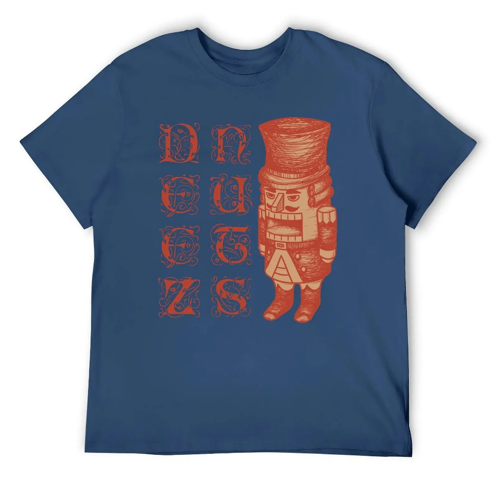 DEEZ NUTS - Nutcracker Ugly Holiday Sweaters Christmas Ugly Sweater T-Shirt Anime t-shirt basketball graphic tees Men's t-shirts