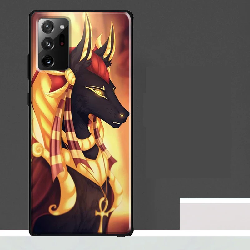 مصر نفرتيتي أنوبيس عنخ حافظة لهاتف سامسونج جالاكسي S23 S24 S25 الترا S9 S10 S20 S21 S22 Plus S23 FE S25 FE غطاء هاتف #2