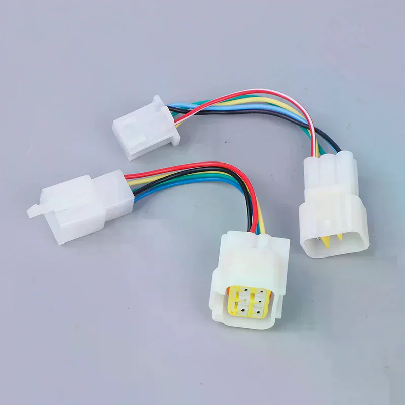 Extension Wiring Electric Bicycle Tool 5 Pin Male Female Waterproof Hall Conversion Plug-in Motor Hall Adapter Ebike Tools Hall