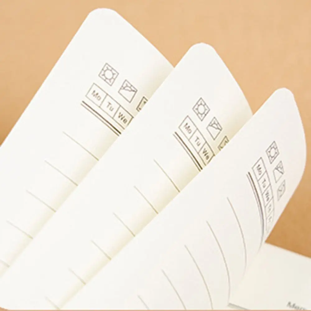 غطاء جلد PU دفتر ملاحظات A5 بخط أفقي سميك دفتر مكتب الأعمال مقاوم للماء دفاتر الملاحظات الطلابية المقاومة للاهتراء #3