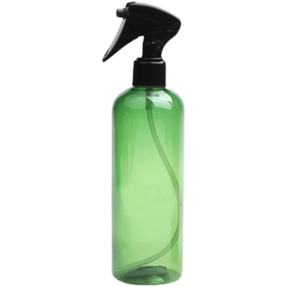 300ml green color plastic sprayer Watering Flowers Water Spray Bottle&plastic watering blow can with black trigger sprayer