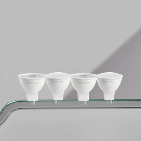 10PCS MR16 Bulb GU5.3 Spotlight Lampada LED AC 110V 220V 12V Bombillas Spot Light Replace The 50W Halogen Lamp Home Derection