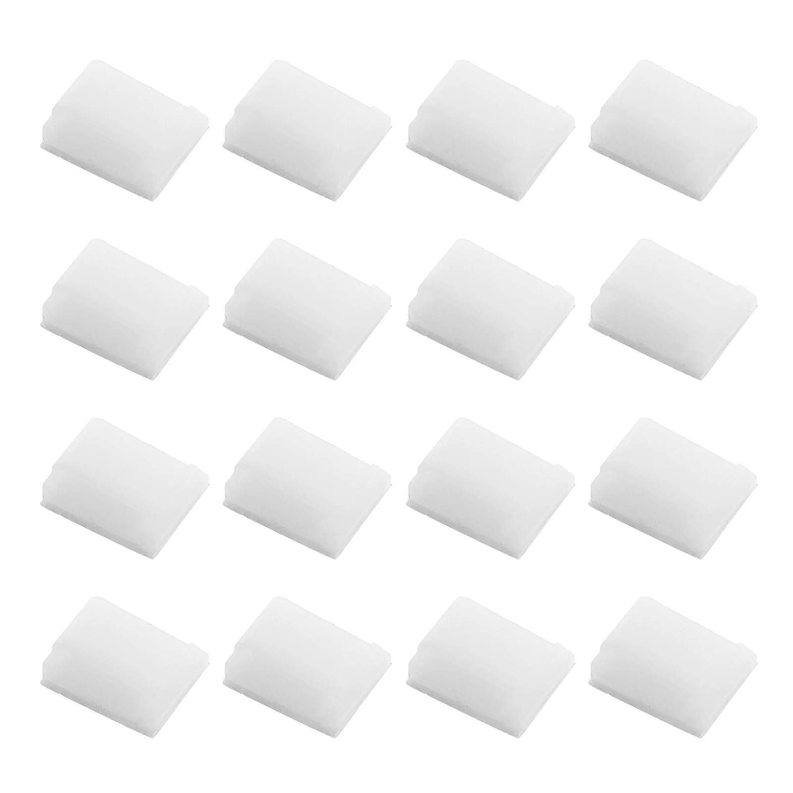 100 pièces barre lumineuse adhésive montage barre lumineuse LED boucles Clips boucles de fixation durables pour lumières LED cadeaux d'utilisation en extérieur