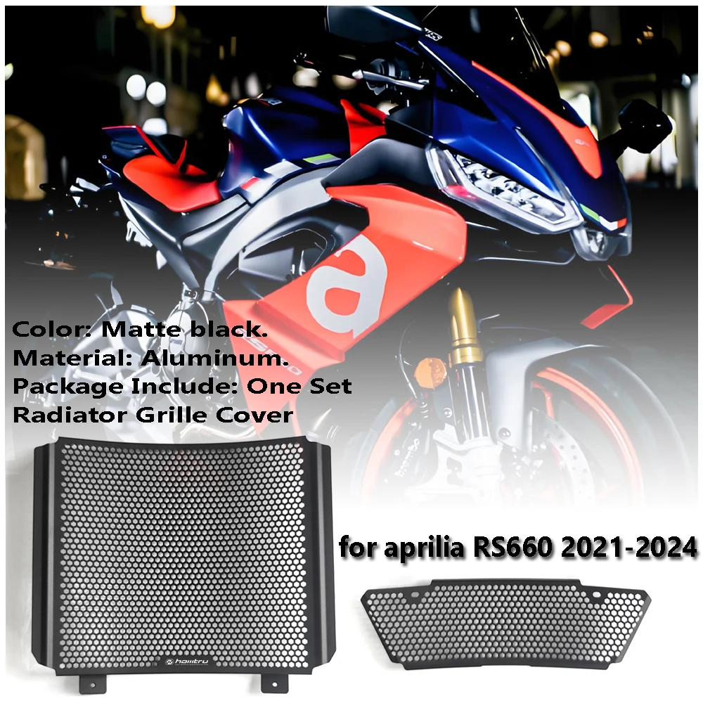 

Motorcycle Radiator Guard for Aprilia RS660 2021-2024 Honeycomb Protection Cover