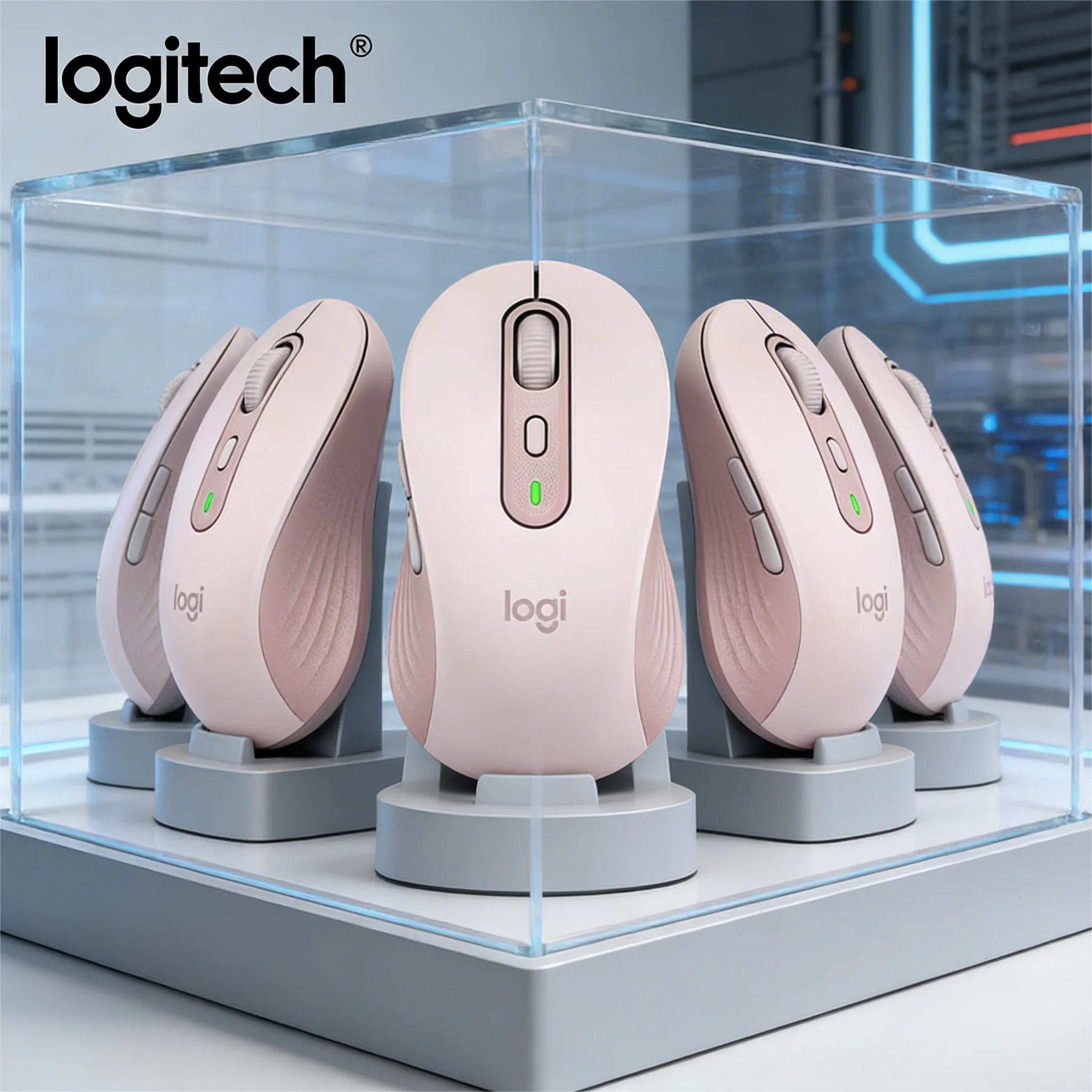 

M750 Logitech Silent Mouse, Efficient Cross-Screen, Bluetooth Wireless Dual-Mode for Business
