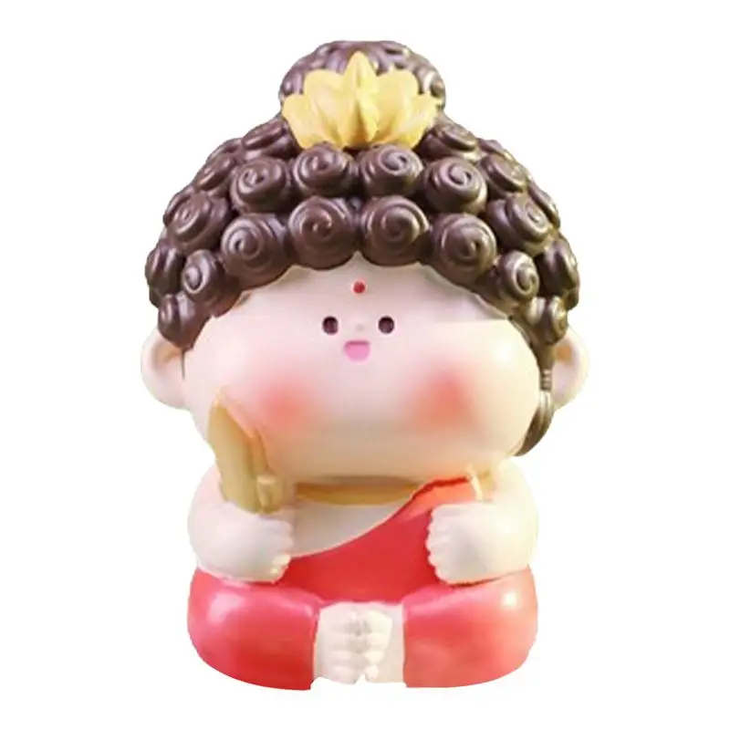 Anime Sculpture Buddhism Theme Model Toy Car Decoration Collectible Toy Cute Figures Creative Toy For Girls And Women