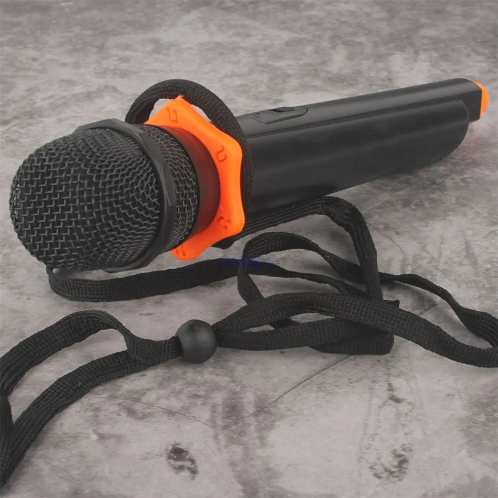 Hands Free Neck Microphone Holder Adjustable Performing Mic Holder Stand Mentalism Black Microphone Holder Close Up