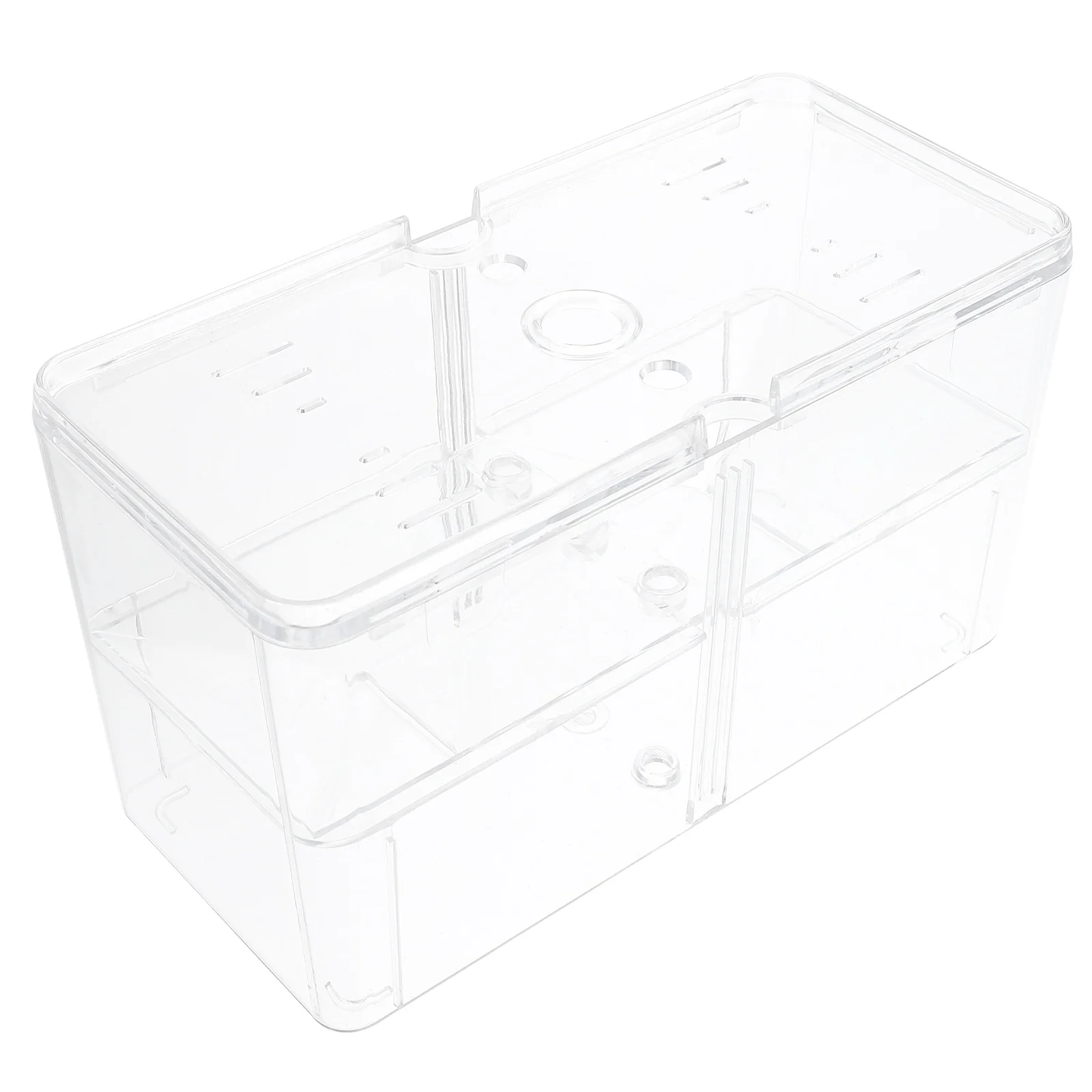 

Fish Hatching Box Aquarium Breeding Isolation Container Transparent Abs Material For Fry Shrimp Nursery Tank Incubator Hatchery