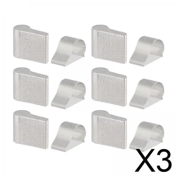 

3x6 шт. универсальная металлическая петель с пружинной ступицей и пружинной деталью