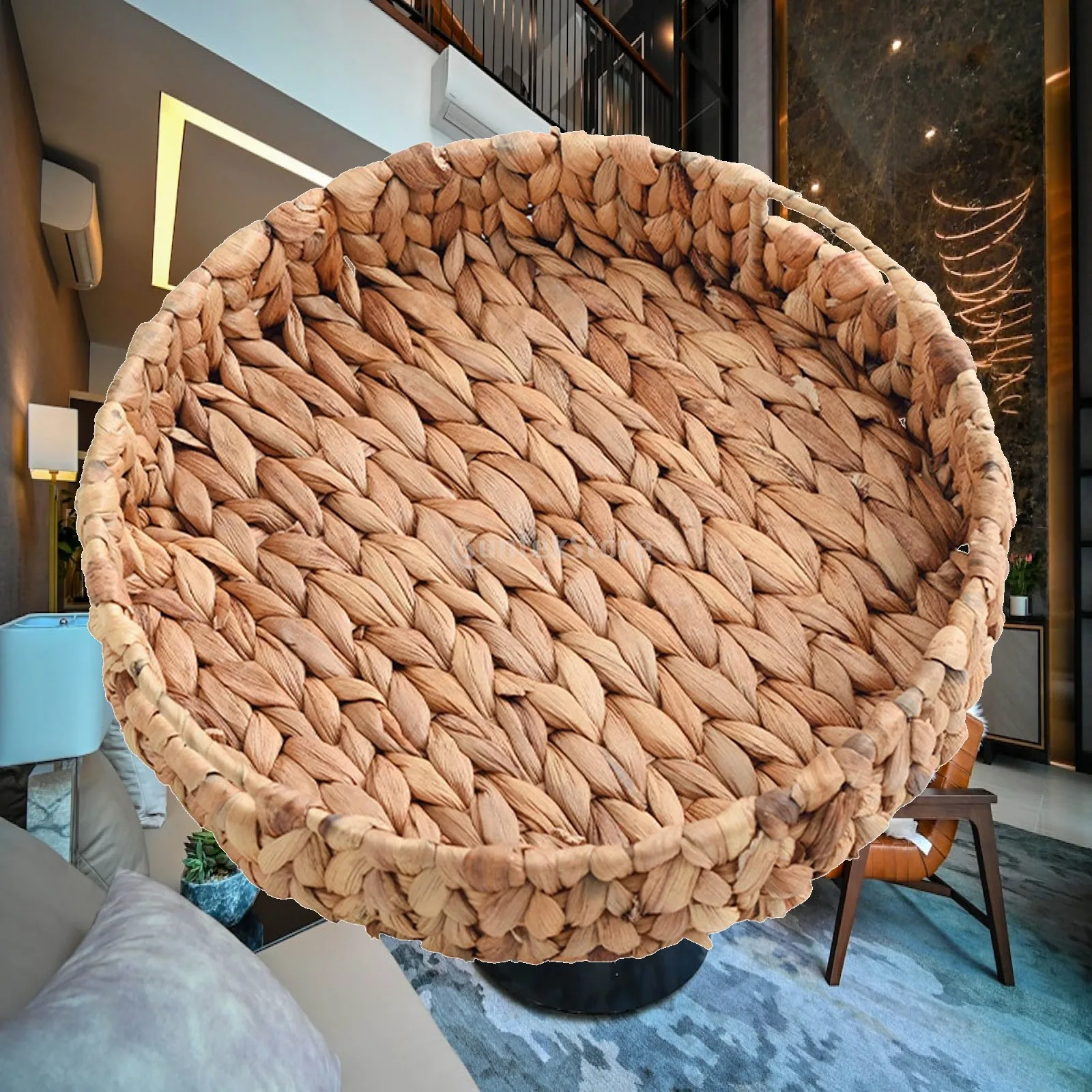 Art And Craft Vegetable - Taca z trawy, wiklinowa miska na