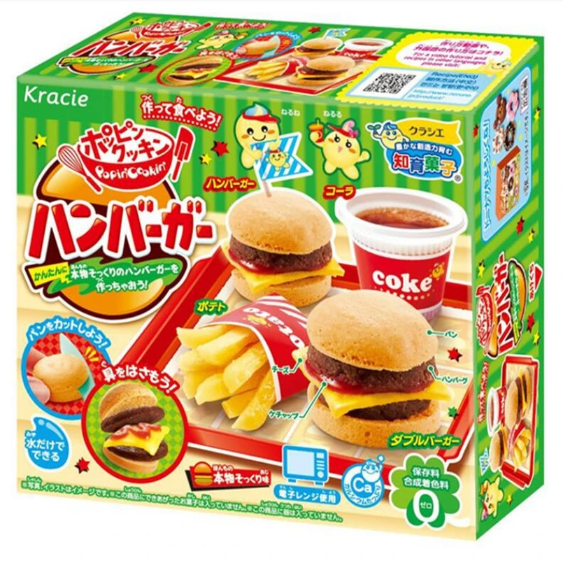 2pcs  Japanese Popin Cookin Japanese DIY Handmade Kids Party Gift Popin' Cookin' Japaneese DIY Kit Assortment