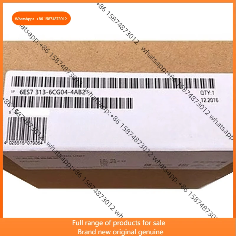 

Gold Seller 6ES7313-6CG04-4AB2 S7-300 Series PLC Controller New Original Warehouse Stock