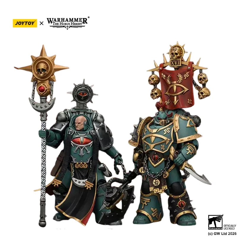 

Pre-order JOYTOY Warhammer 30K Sons of Horus Dark Emissary Consul & True Sons Captain 1/18 JT03929 Articulated Action Figures