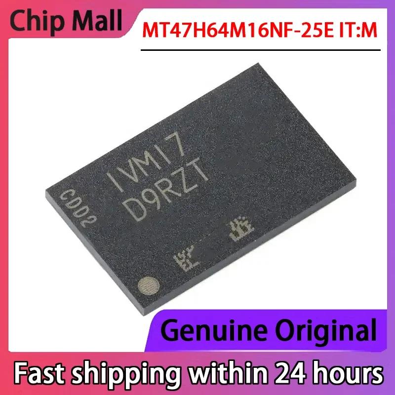 

1 шт. оригинальная флэш-память MT47H64M16NF-25E IT:M с трафаретной печатью D9RZT FBGA-84