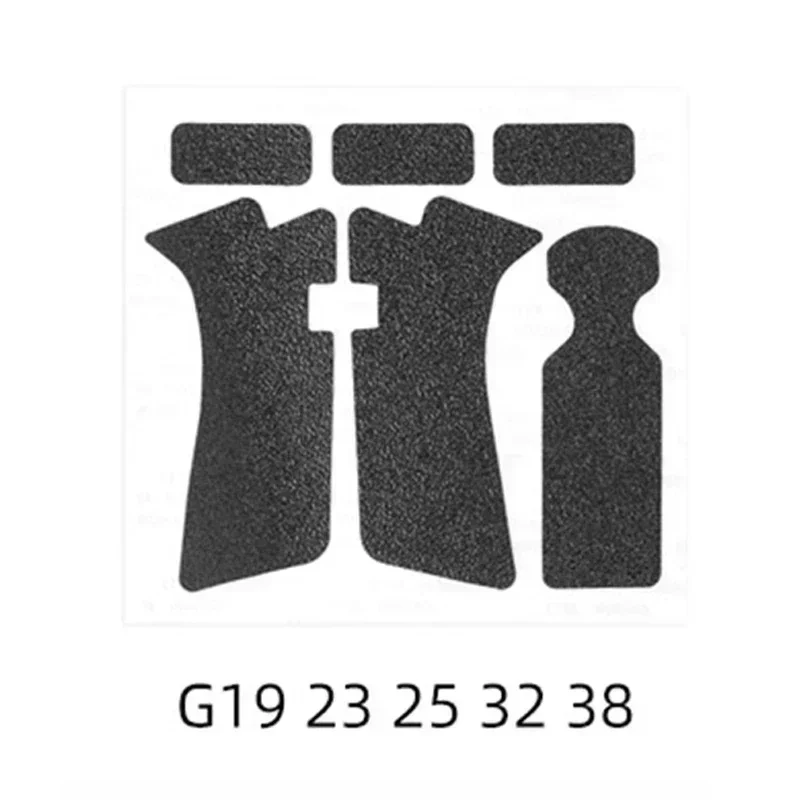 Non-slip Rubber Texture Grip Wrap Tapefor Glock 17 19 20 21 22 25 26 27 33 43 Holster 9mm Pistol Gun Magazine Accessories