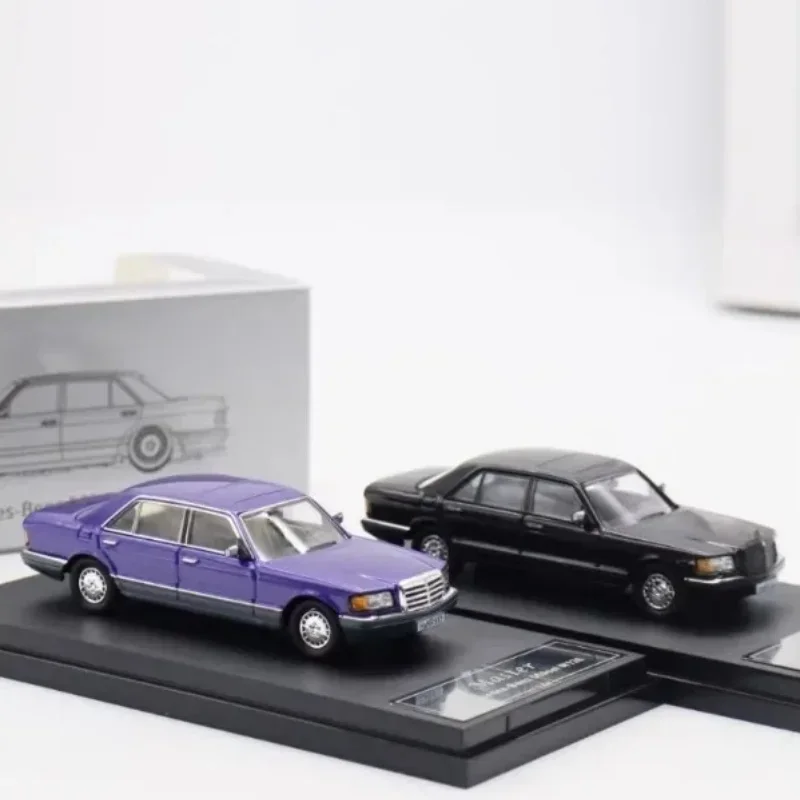 Mercedes-benz 560sel Model MASTER 1:64 Sixth generation Mercedes-Benz S-Class W126 cast alloy car model Children's gift toy.