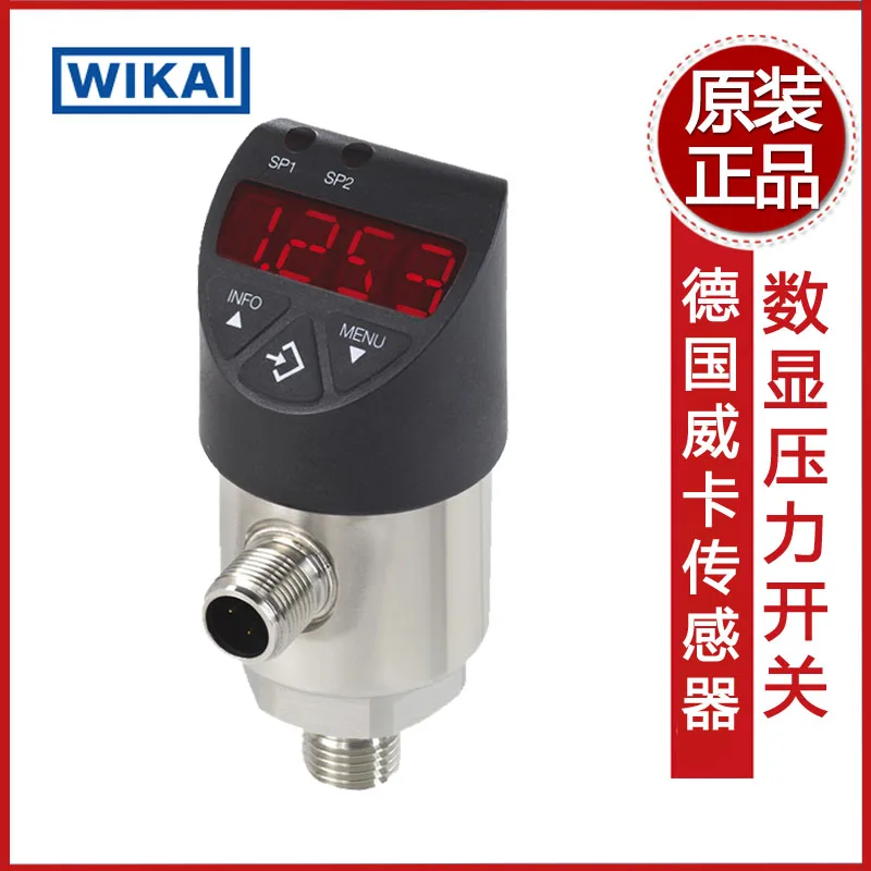 WIKA Digital Electronic Pressure Switch PSD-30/PSD-31/PSD-4 Transmitter Imported From Germany