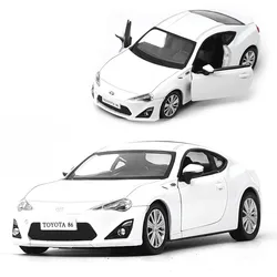 1:36 TOYOTA GT86 Scale Alloy Car Model Metal Diecast Gifts Toys Children Collection Toys Ornaments Display For Boys Kid
